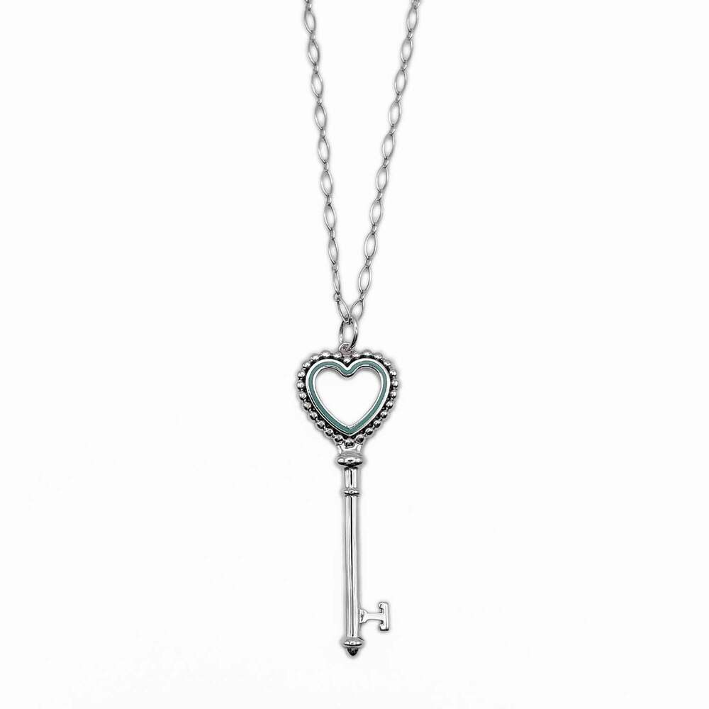 TIFFANY Authentic Silver Heart Necklace - Picture 1 of 8
